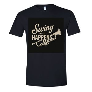 "Swing Happens" Trumpet T-Shirt